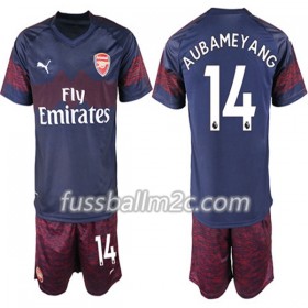 Fußballtrikots Arsenal Pierre-Emerick Aubameyang 14 Kinder Auswärts Trikotsatz 2018-2019
